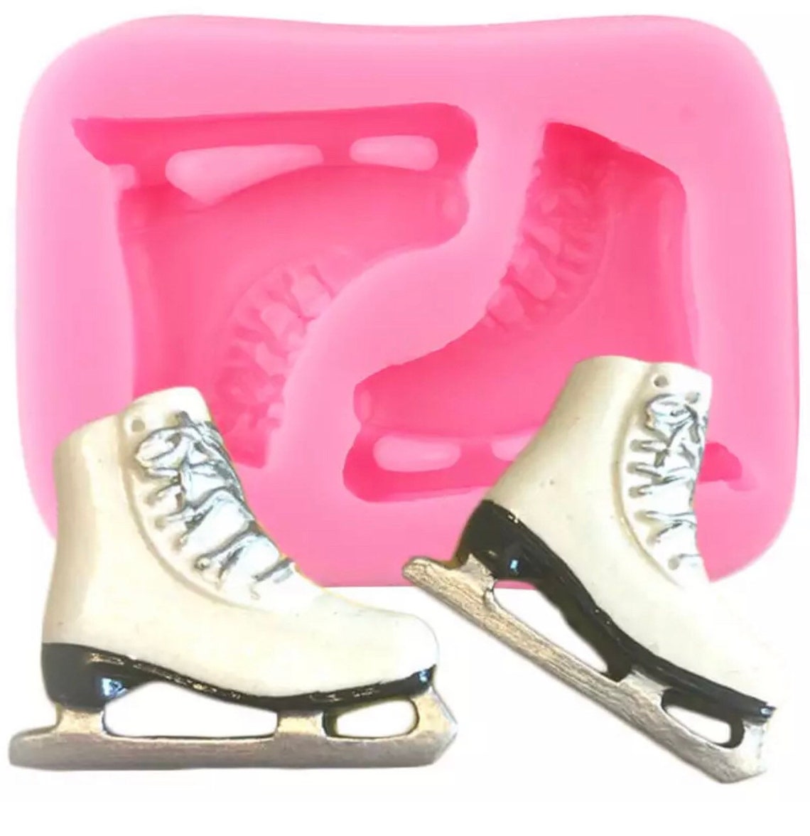 Ice Skate mold skate mold ice skates mold fondant mold Etsy
