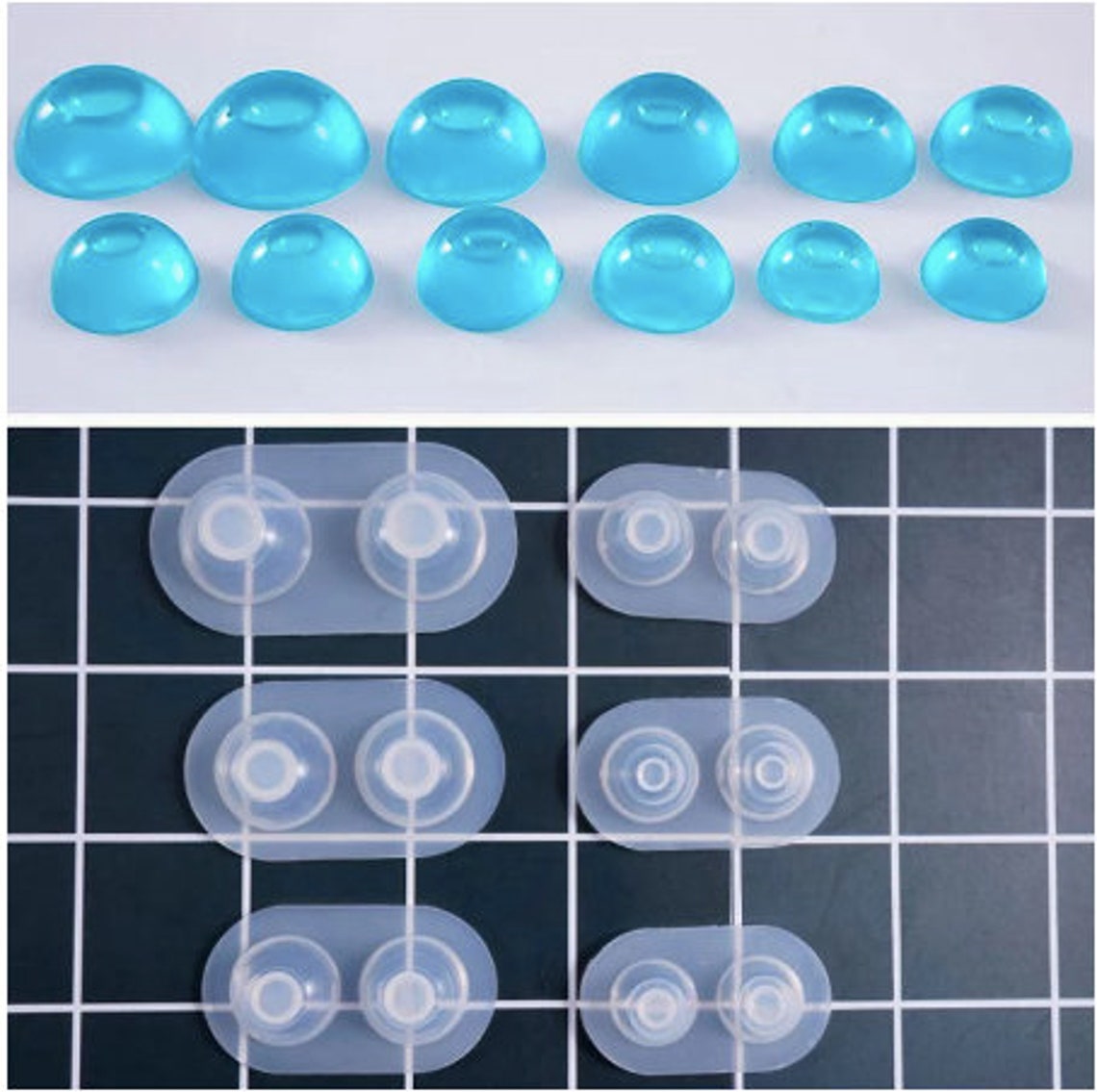 Set of 6 Eye Mold Eyes Mold Eye Resin Mold Doll Eye Mold Etsy