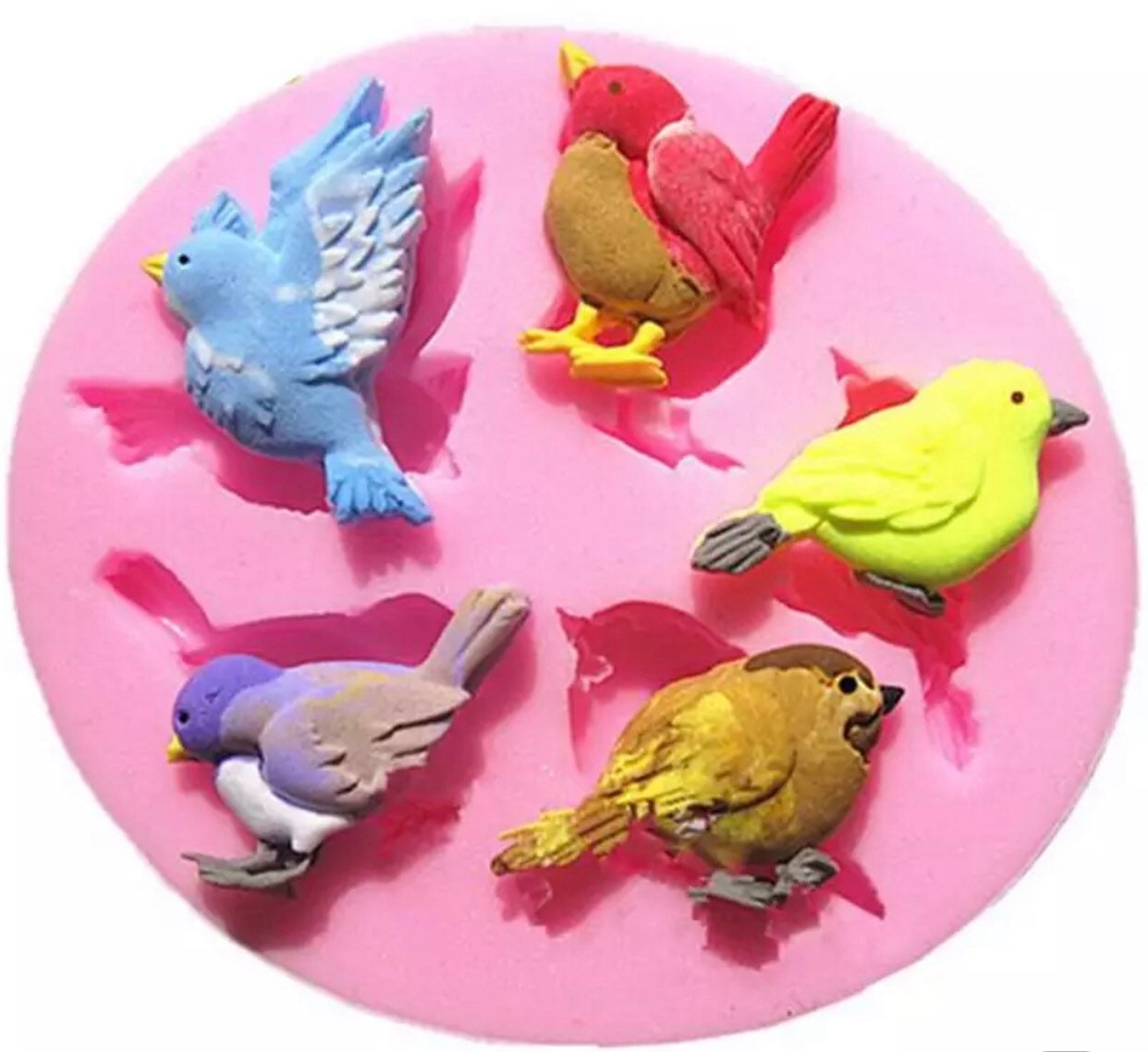Bird mold birds mold bird watching mold nature mold fondant Etsy