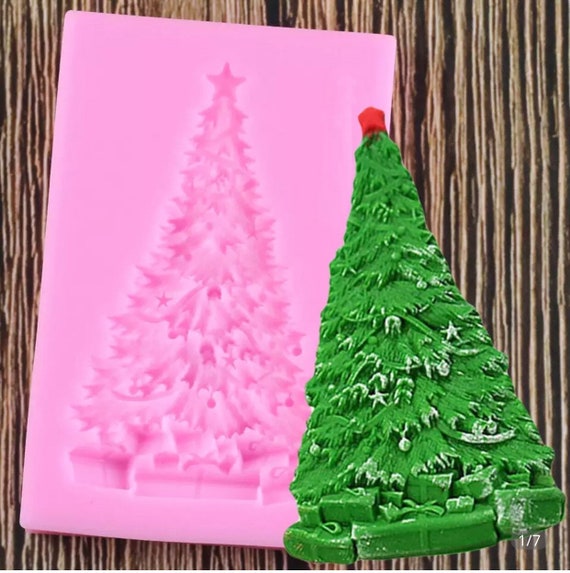 Christmas Tree Mold Christmas Trees Mold Fondant Mold Etsy