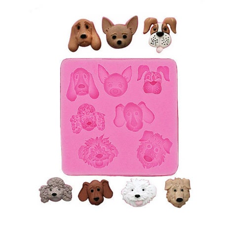 Lot of 3 Dog Treat Molds & Spatula: Paw and Bone Food Grade Silicone Trays Dog  Pet Cookie Molds for Making Chocolate Candy Cookie Ice Cubes 