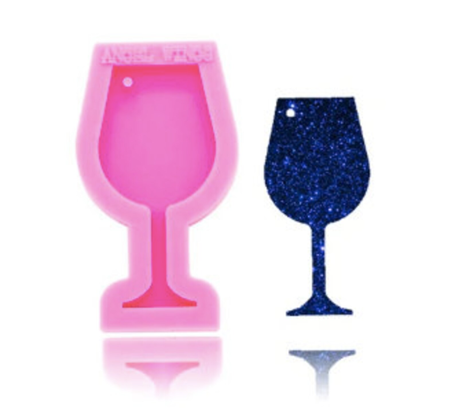 SMALL Wine Glass Mold Wine Mold Wine Glass Fondant Mold Wine Etsy