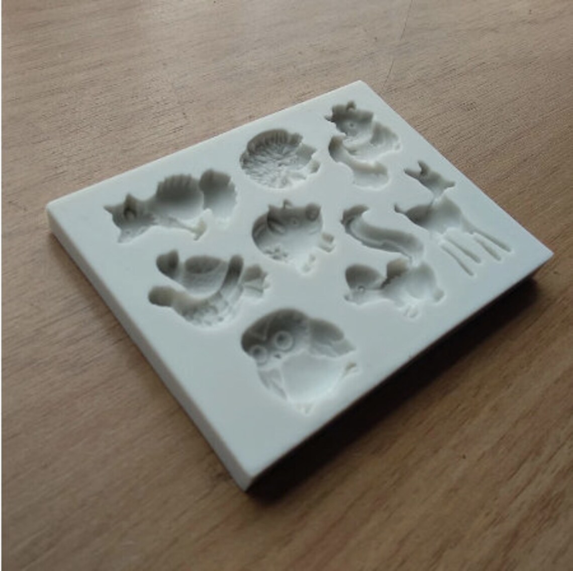 Forest Animals mold deer mold pig skunk mold porcupine mold Etsy