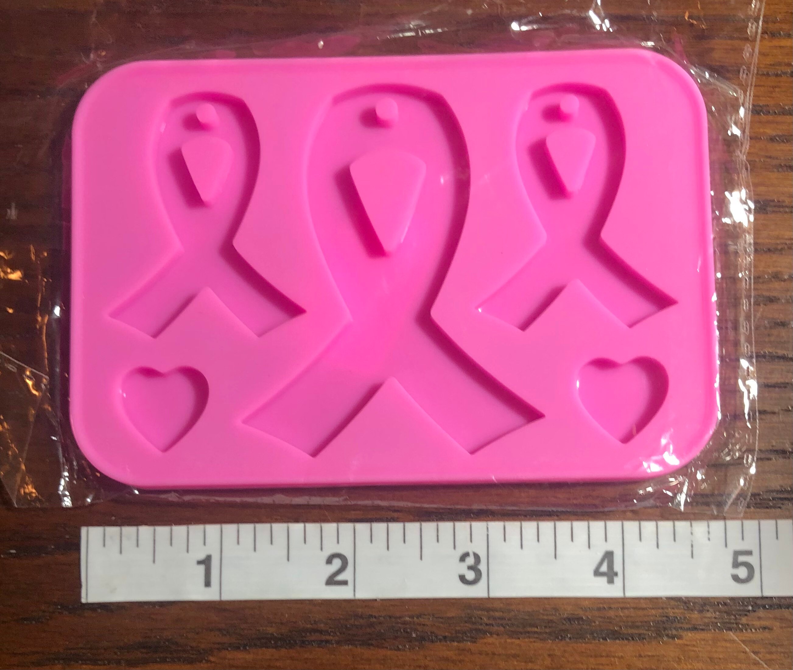 Awareness ribbon mold breast cancer mold suicide mold mental Etsy