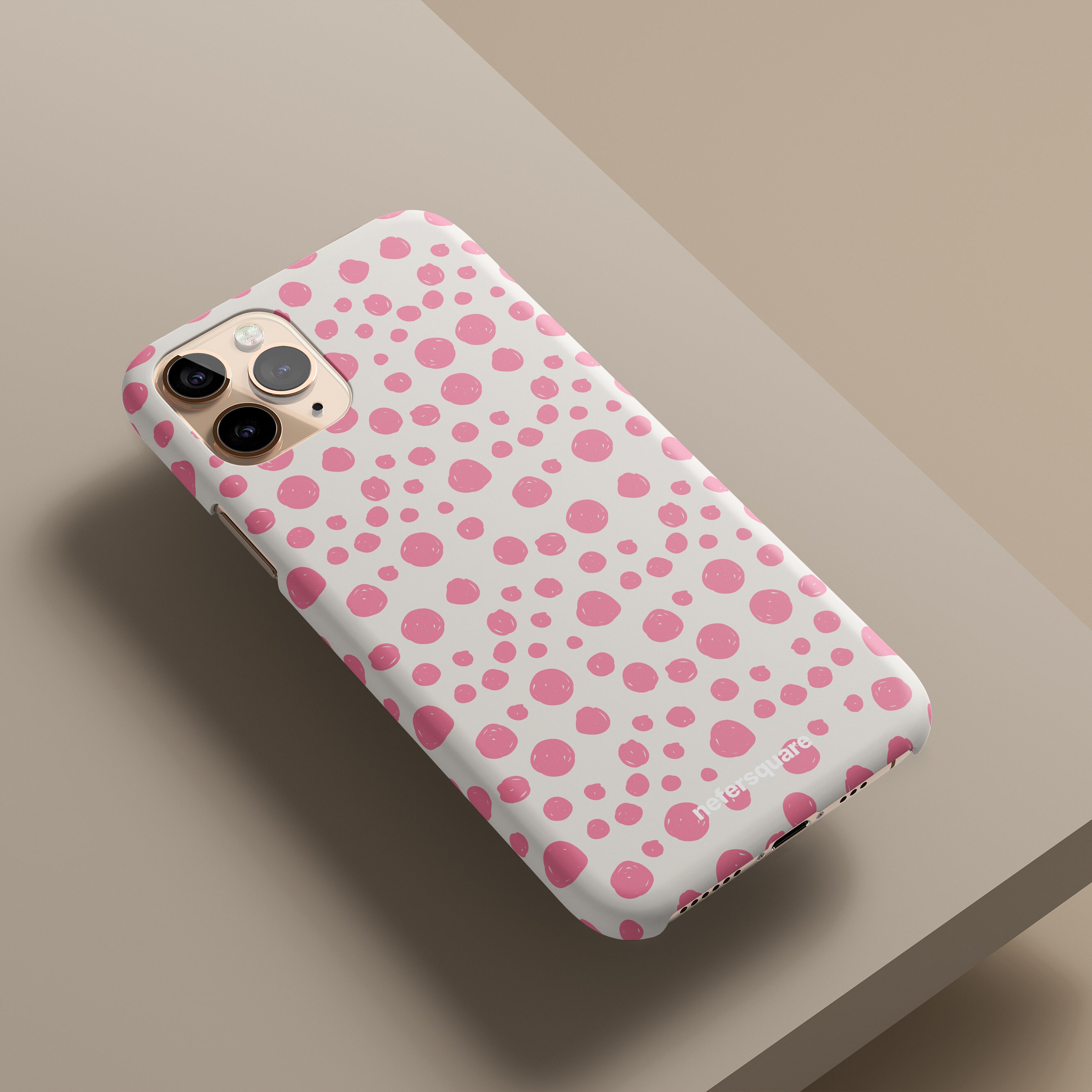 Pink Polka Dots iPhone 12 case iPhone 12 Pro case iPhone 11 | Etsy