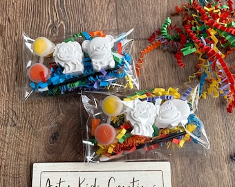 Paint Your Own Safari Animal Party Favour~ Rainy Day Activity ~ Hobby ~ Party Bag