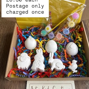 Paint Your Own Easter Figures Craft Kit