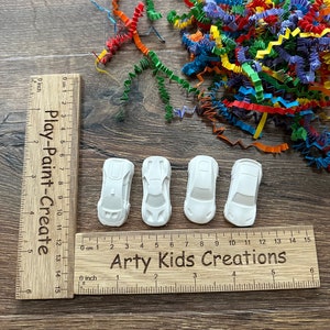 Paint Your Own Cars Party Favour~ Rainy Day Activity ~ Hobby ~ Party Bag~ Race car image 3