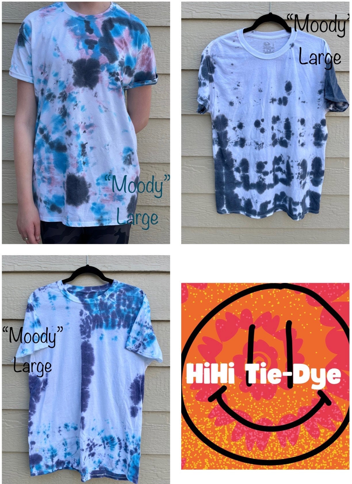 【SATIIIZ】Pawson Vintage Washing Rivet T-Shirt CustomMagic Satoshi Unisex Rock Print T-Shirt Retro Casual