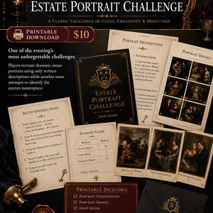 Traitors Game Night: Estate Portrait Challenge