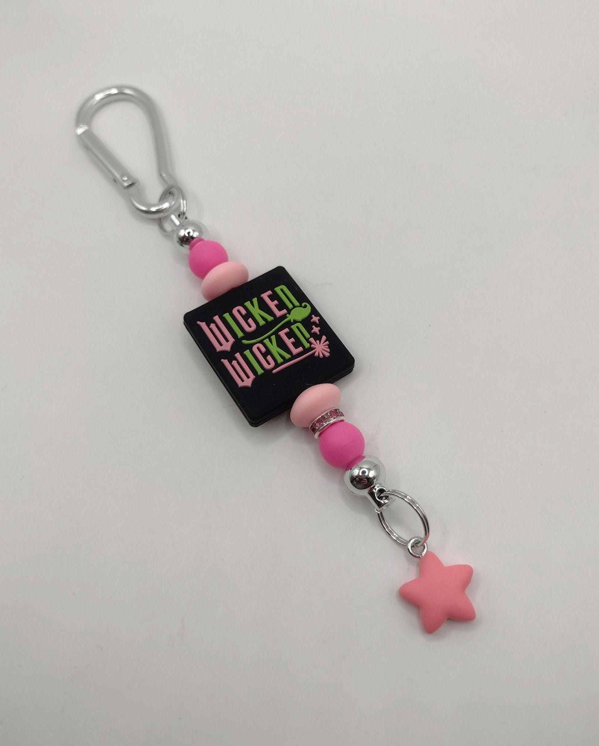Wicked Chain WICKED Inspired Key Chain Bag Charm: Ideal Stocking Filler - Etsy