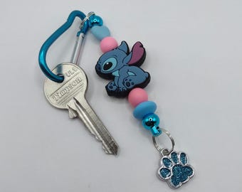 STITCH Inspired Key Chain Bag Charm: Ideal Gift