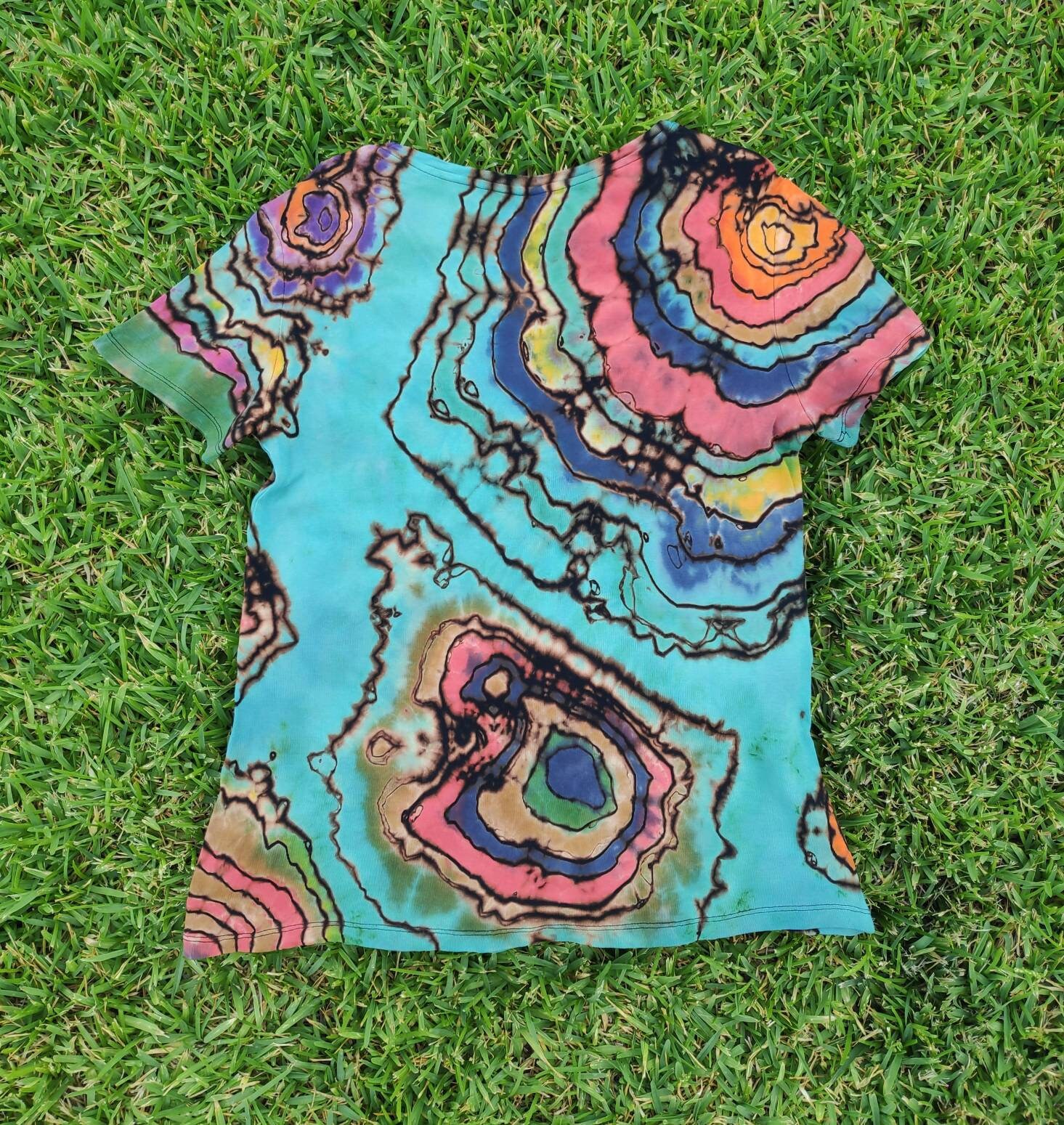 Tie Dye Tshirt Women's Handmade Tie Dye Clothing Tops and Etsy