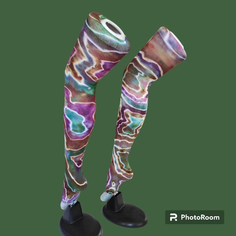 Tie Dye Thigh High Sock Women's Over the Knee Sock. Etsy