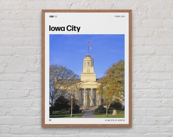 Iowa City Art - Etsy