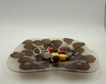 Black Dots Ring Bowl