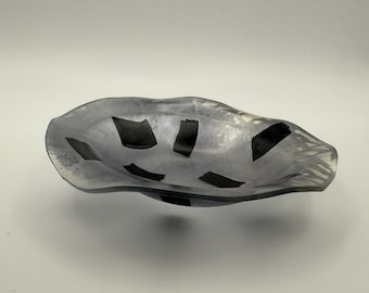 Black Rectangles Ring Bowl