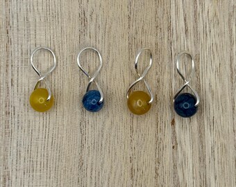Sun and Sea stitch marker set