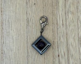 Hematite Progress Keeper / Zipper Pull