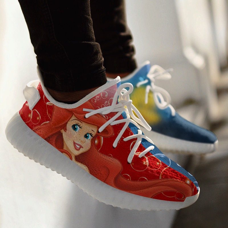 Tallas 1-12 Zapatillas de juego Mermaid Princess Zapatos Zapatos para niña Merceditas MIDE el pie de tu hijo POR FAVOR 