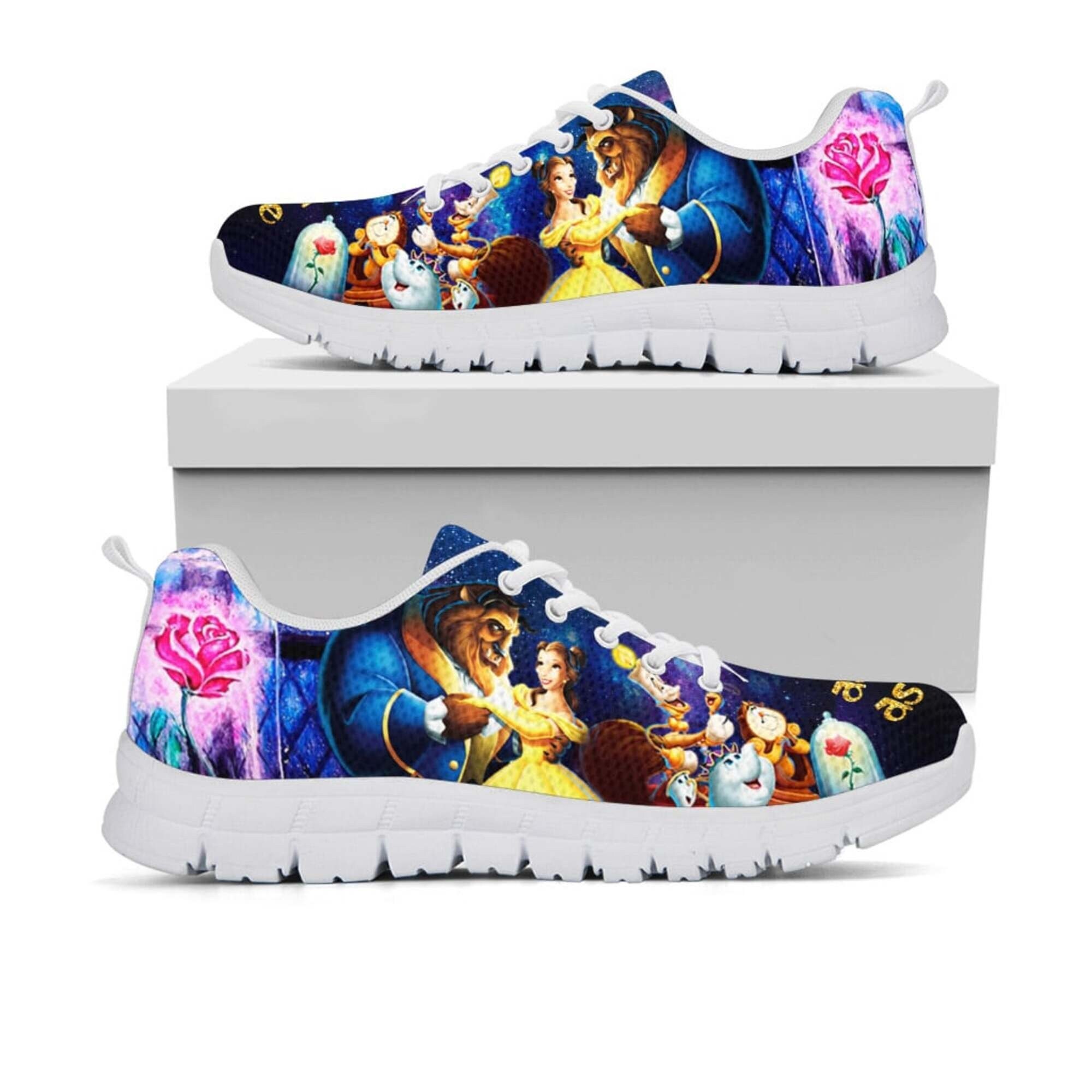 Beauty and the beast tennis shoes Clearance