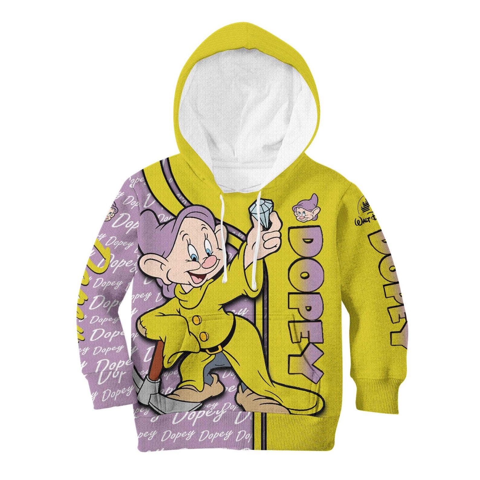 Dopey Dwarf Disney Sweatshirt/hoodie/fleece Jacket Stylist | Etsy