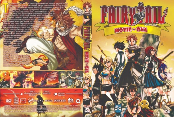 Anime Dvd Fairy Tail Episode 1 328 End Movie Ova Etsy