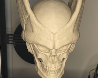 Cráneo de Cell perfecto impreso en 3D / Figura coleccionable de villano de Dragon Ball Z