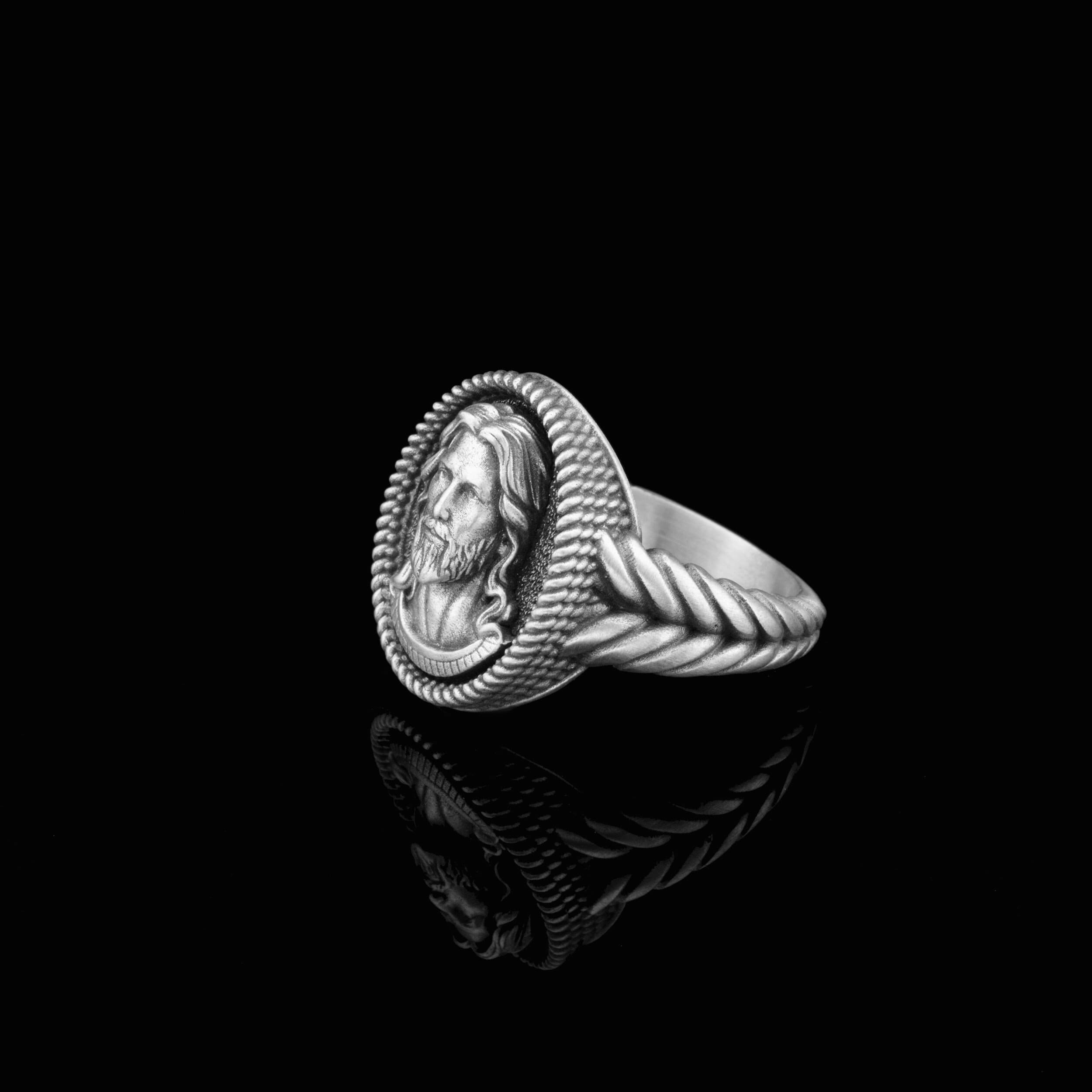 Buy Jesus Ring Online In India - Etsy India