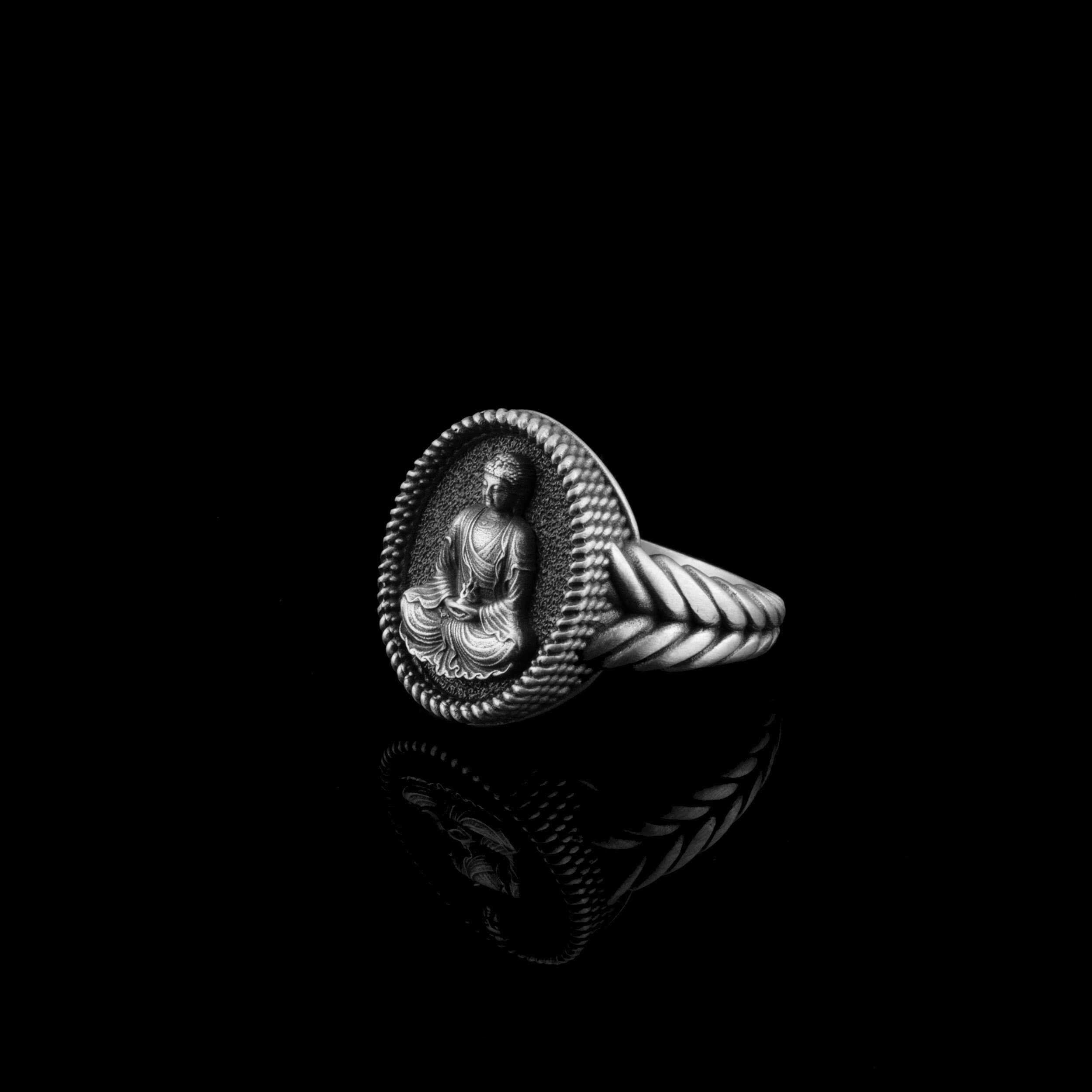 Zancan Anello chevralier Zancan con pantere in argento Vendita Calda Gioielli bo