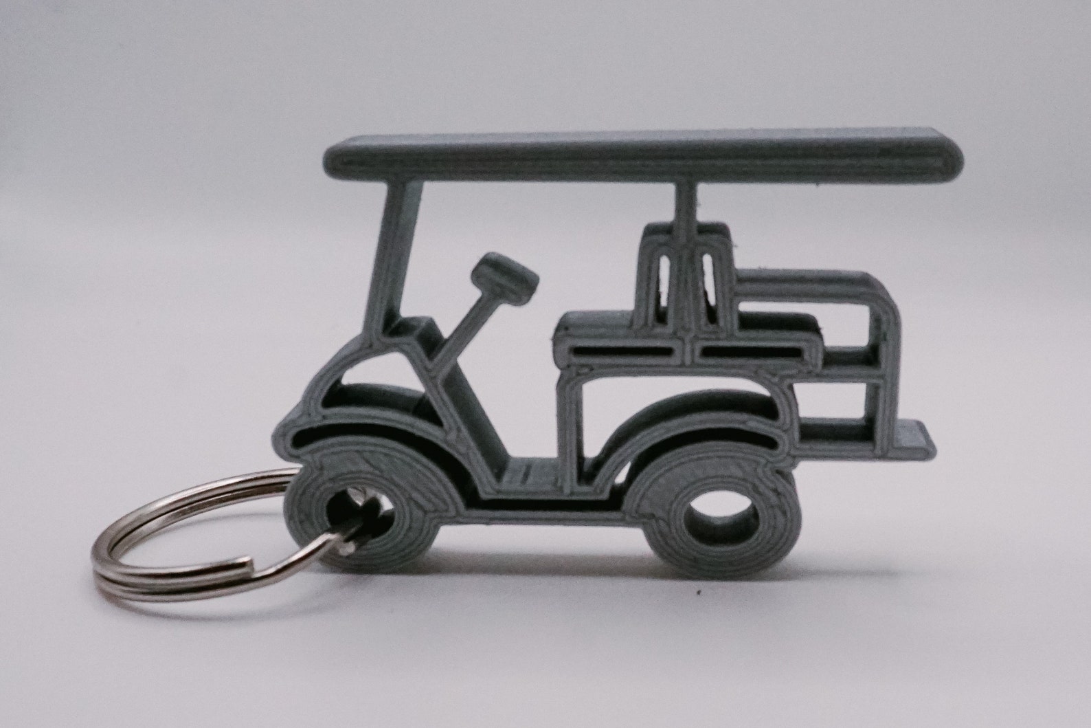 Golf Cart Keychain Etsy