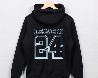 Leavers Hoodies template, leavers hoodie png, school leavers 2024, Leavers 2024 hoodies, blank leavers hoodie template, BLUE lettering.