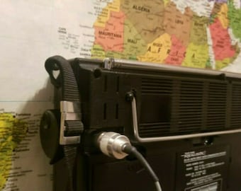 Shortwave Antenna AM FM MW 25' for Realistic Dx 440 Sangean 803 803A & all others with Motorola/Rca jack. Indoor, Outdoor, Hoa