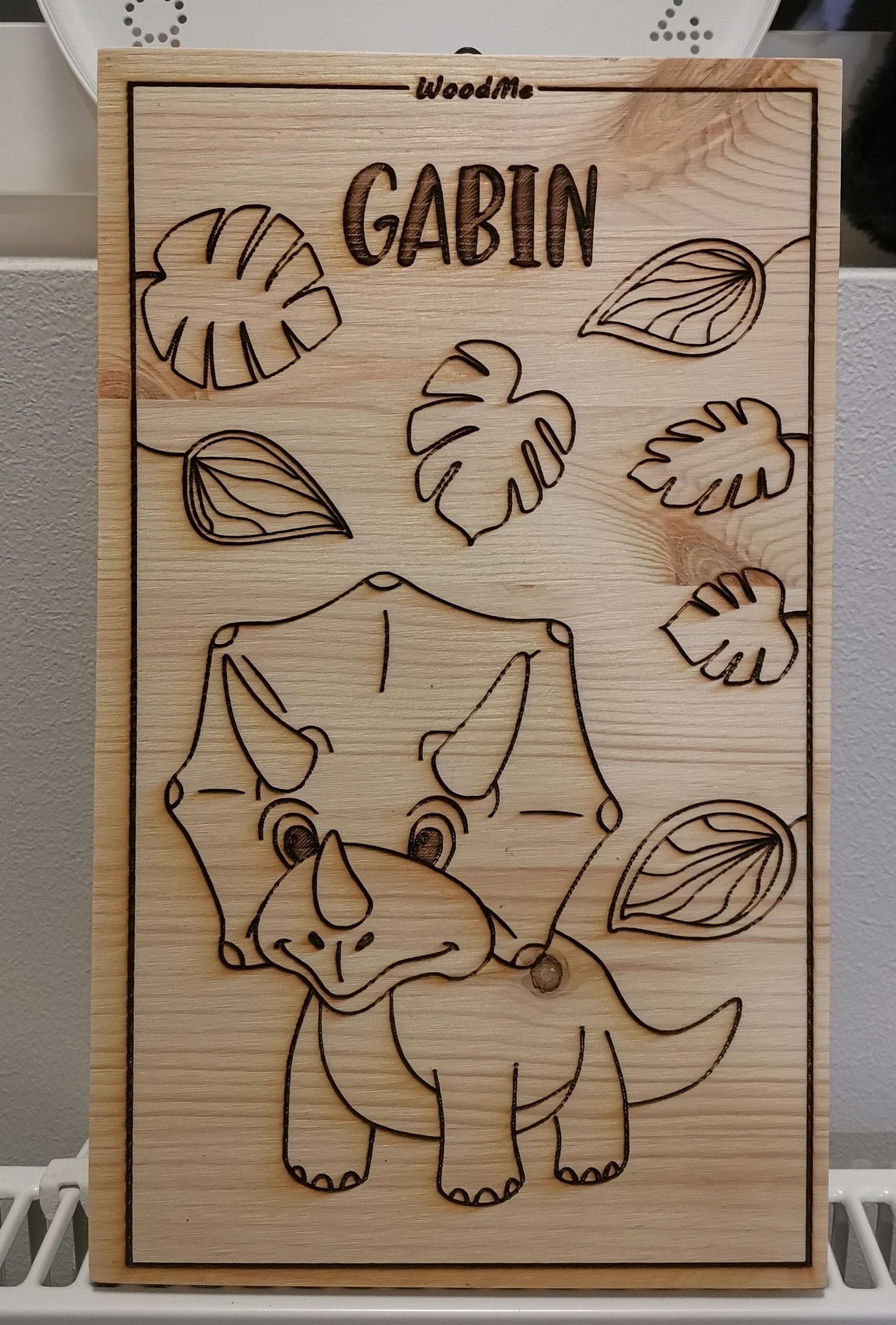 Planche Enfant_Triceratops_Personnalisable