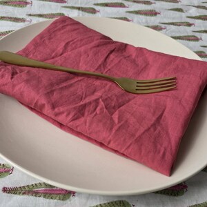 Bulk Red Violet Cotton Napkins, 20x20 Wedding Table Decor, Set of 100