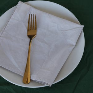 100 Pcs Natural Cotton Napkins: Soft Stonewashed Cloth, 20&quot; Square