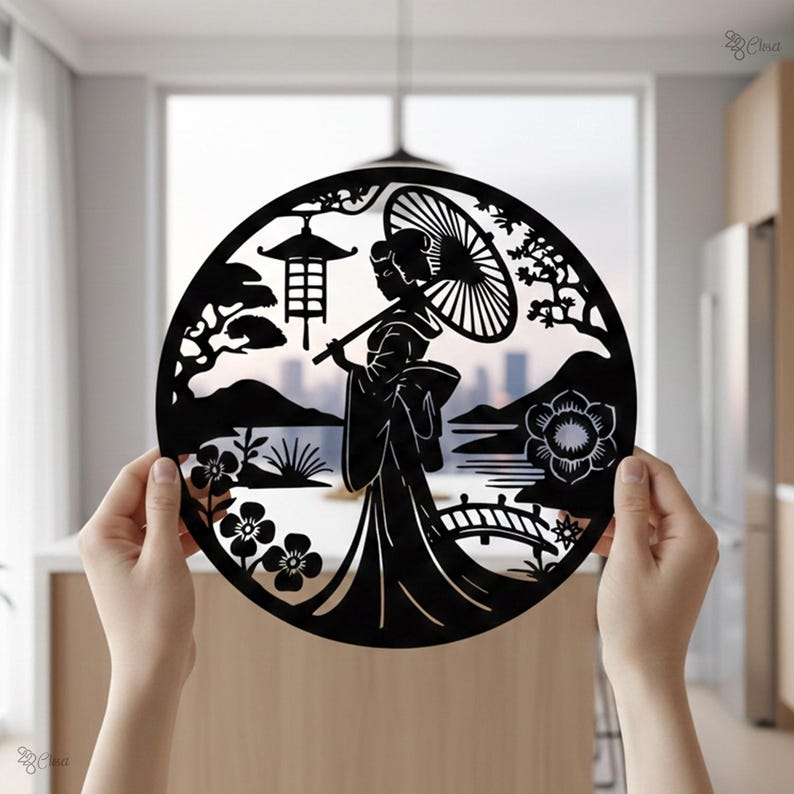Small Metal Asian Signs Japanese Pagoda Sign, Japanese Metal Wall Art, Japanese Home Decor, up ...