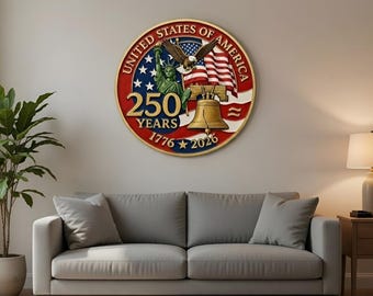 250-jähriges Jubiläum der USA, Metall zur Feier der amerikanischen Unabhängigkeit, Zeichen zur Feier der Unabhängigkeit