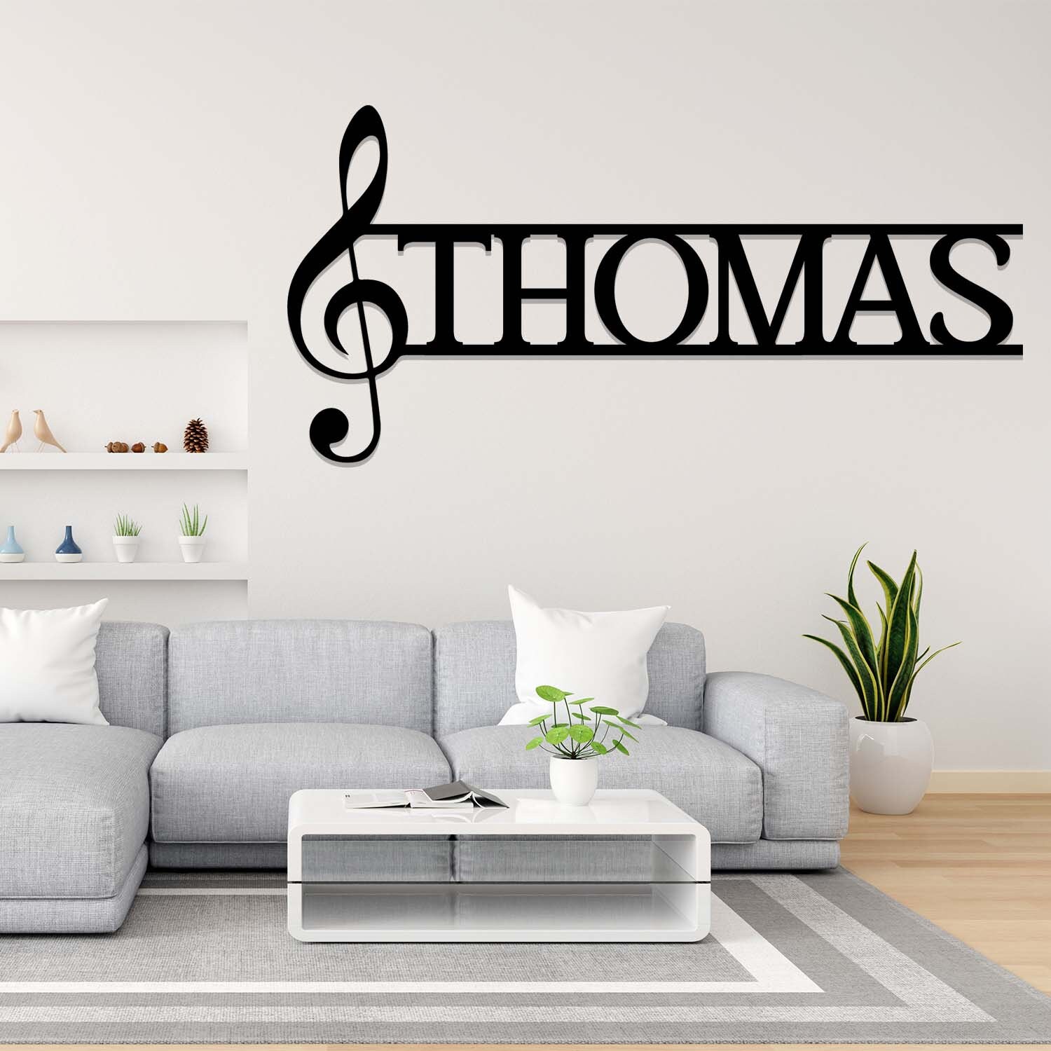 Custom Music Notes Metal Sign,personalized Music Lover Name Sign,music ...
