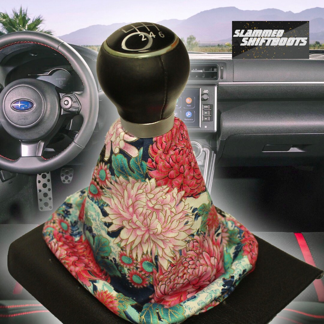 Pink and Blue Shift Boot & Brake Boot Etsy