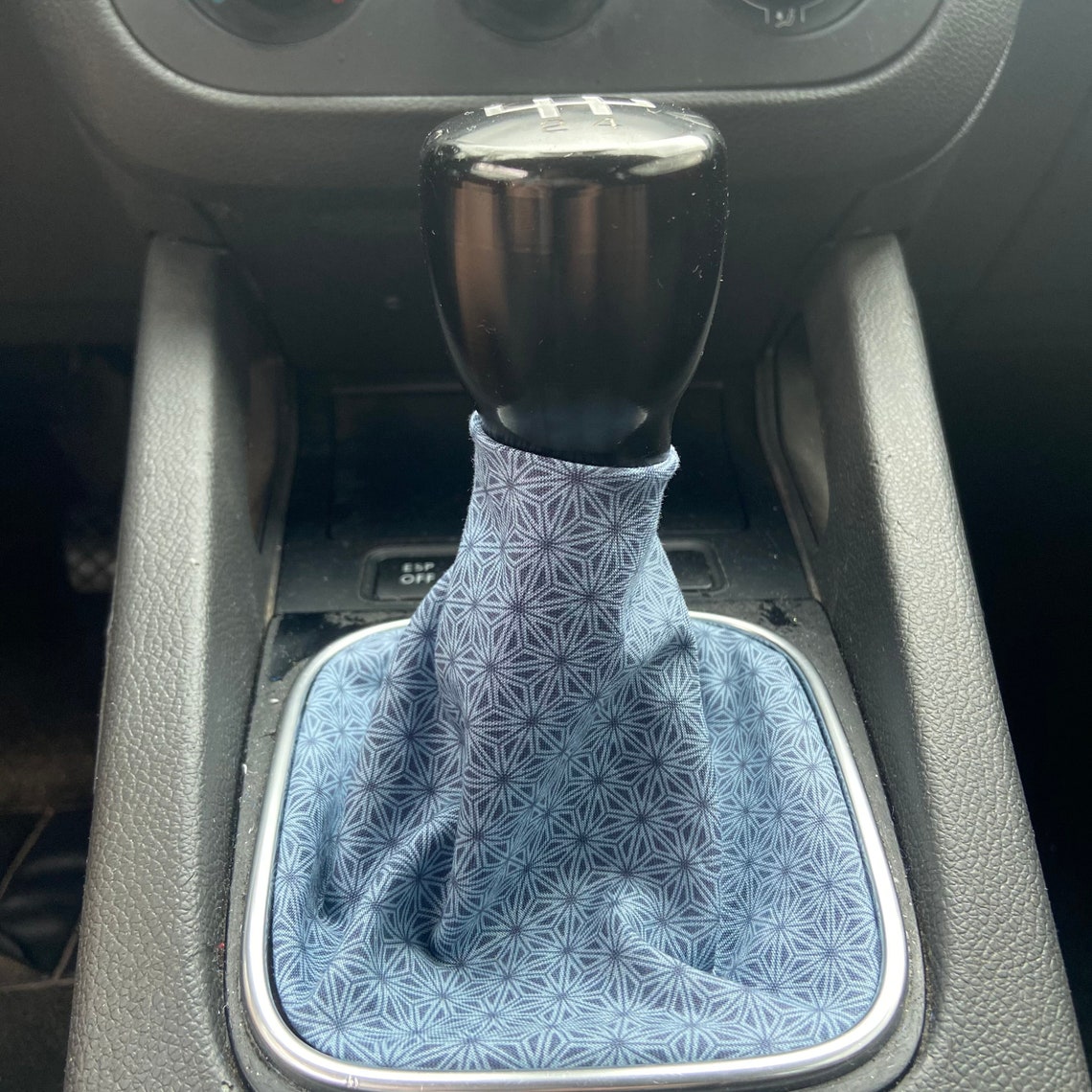Blue Pattern Shift Boot custom made Miata WRX Brz Gti Etsy