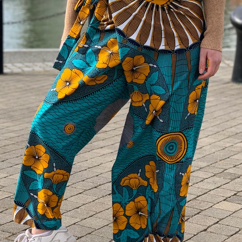 Thai Wrap Trousers Sewing Pattern Etsy