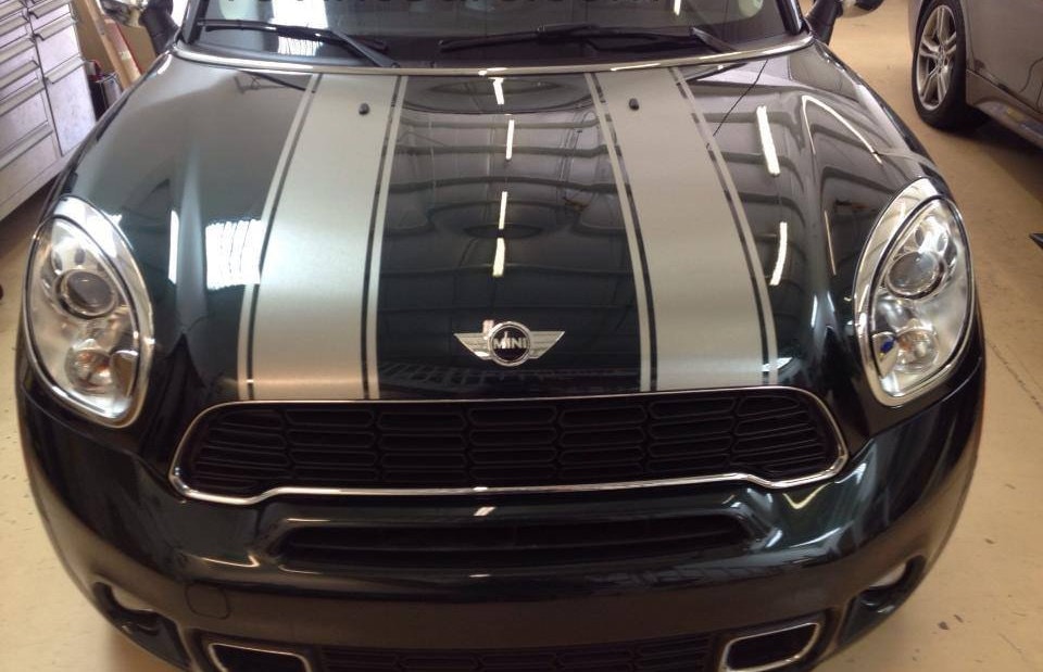 Mini Cooper stripes stripes for hood racing Etsy