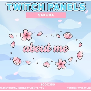 34x ピンク 桜 日本の桜の花 葉 植物 コテージ コア サン スパークル スプラウト パネル Twitch用