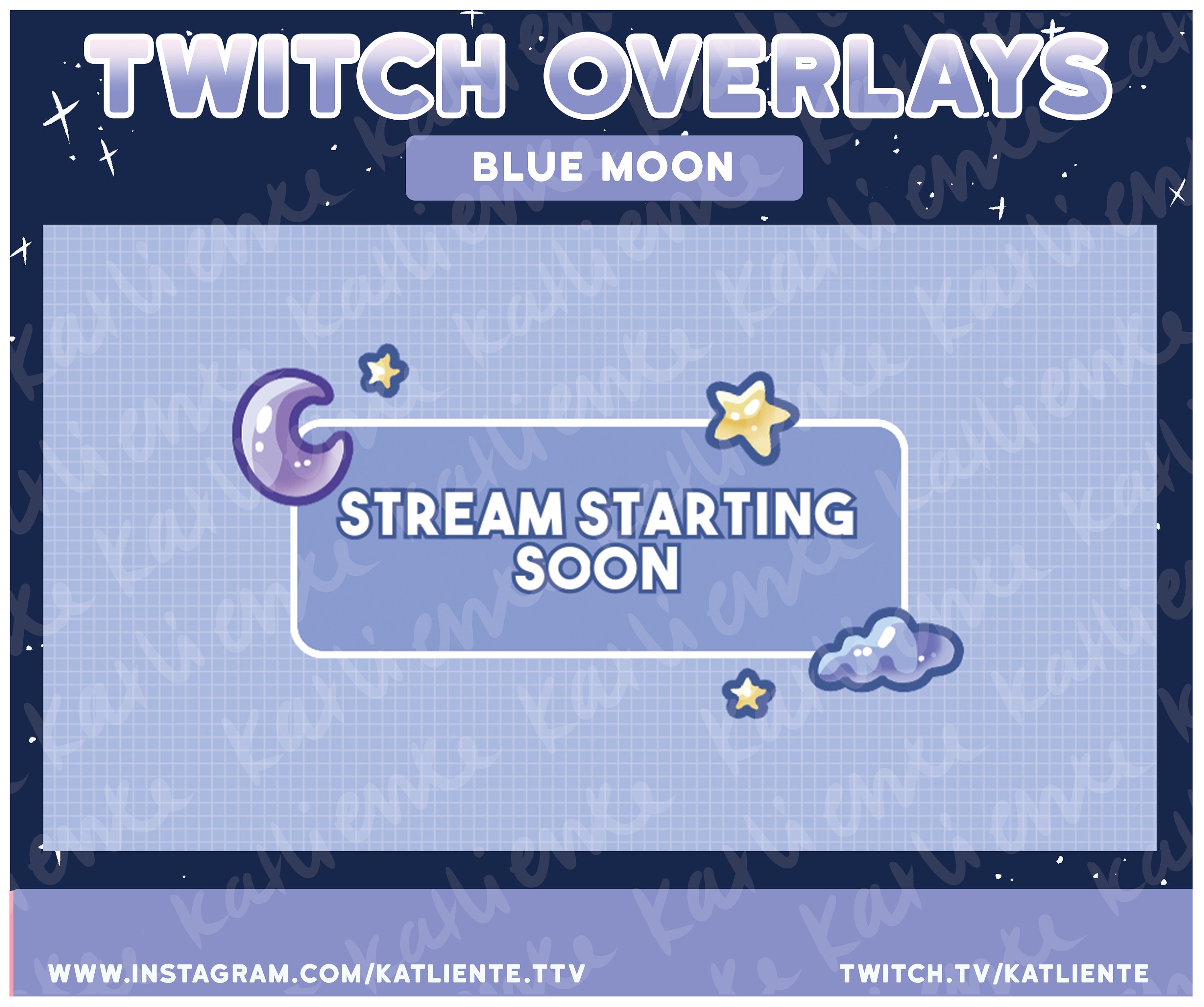 Make you a twitch overlay by Motioonnz