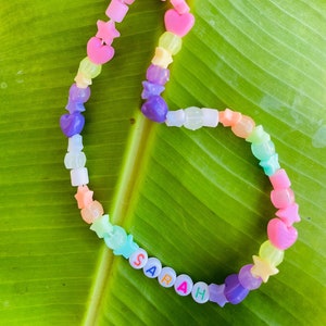 Candy Beaded Phone Charm: Custom Y2K Style Phone Strap