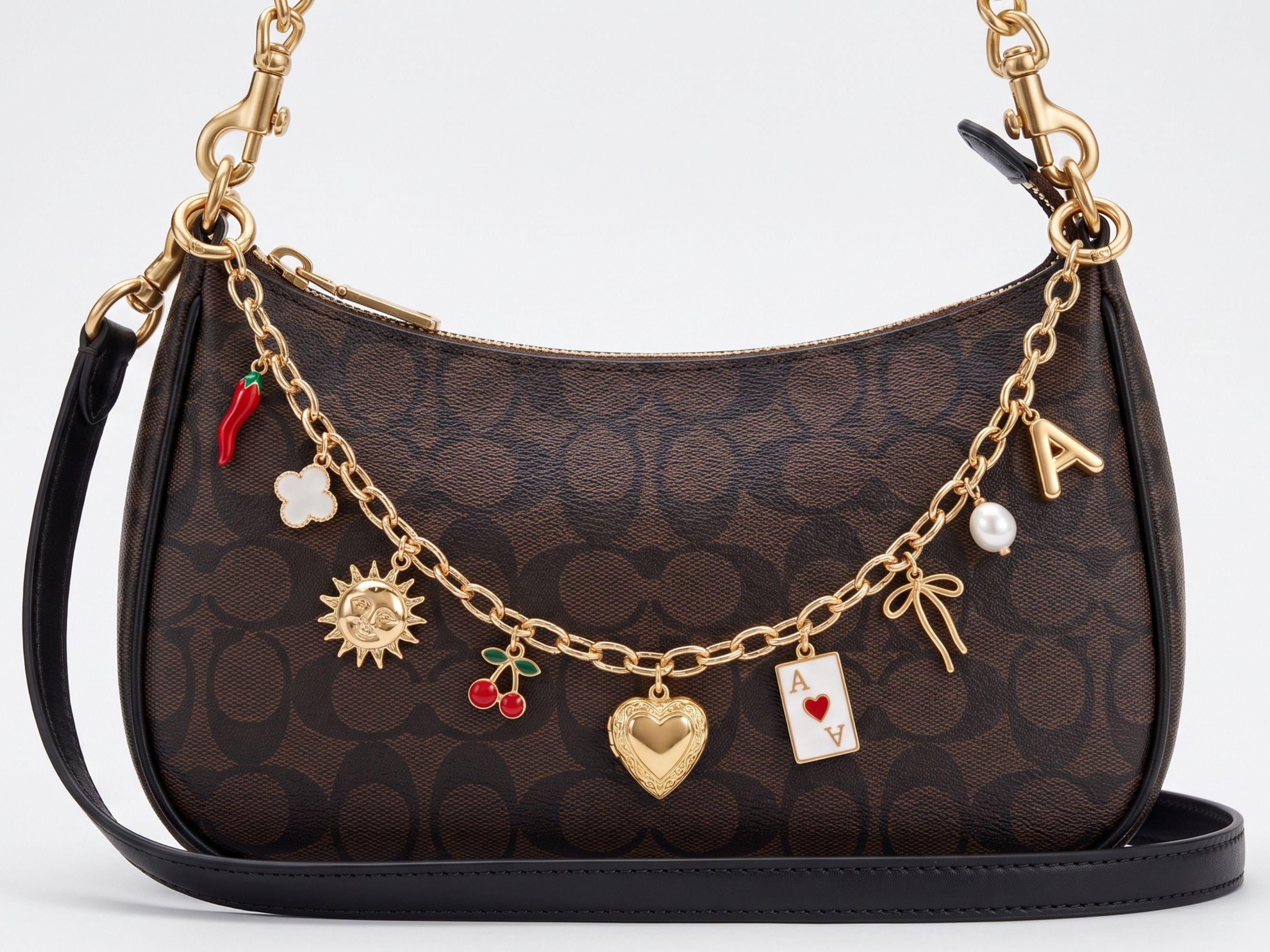 Coach Gold Handbags - Etsy Canada