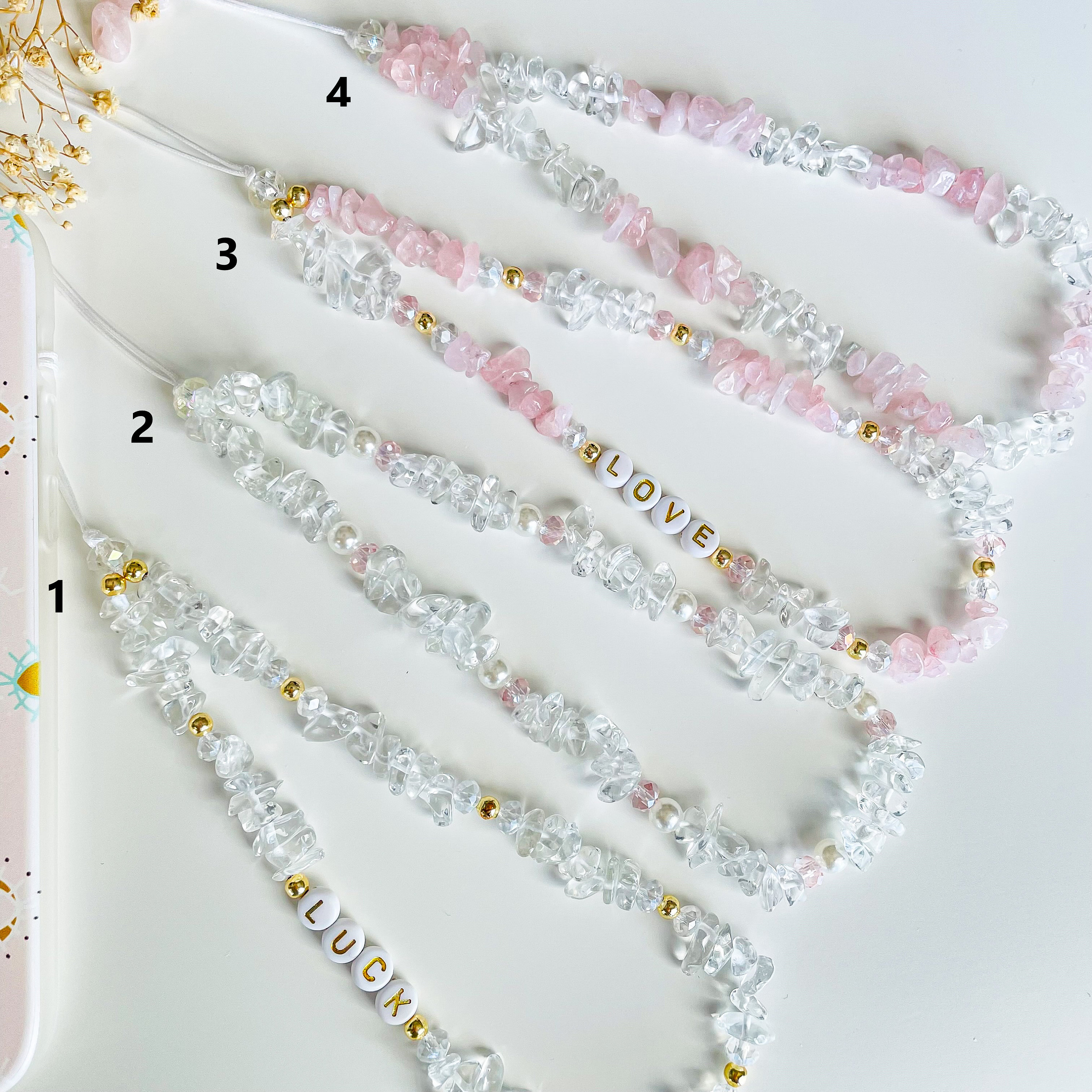 Charme De Téléphone Portable,Lot De 2 Longe De Téléphone Anti-perte, Chaîne De Téléphone Perle,Lanière De Téléphone,Longe De Téléphone Portable,Dragonne De Téléphone Pour Femmes Porte-clés Sacs Décor