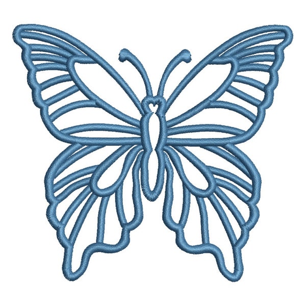 Butterfly Embroidery Design. Mini Butterfly Design. Butterfly Silhouette. Machine embroidery design. Machine Embroidery Design.