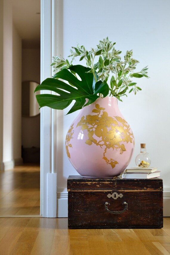 IKEA PS Jonsberg Pink Gold Vase COLLECTIBLE - Etsy